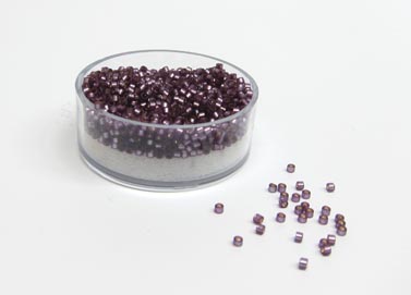 Delica Beads 2mm 7g lila matt